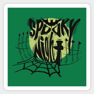 Happy spooky Halloween Sticker